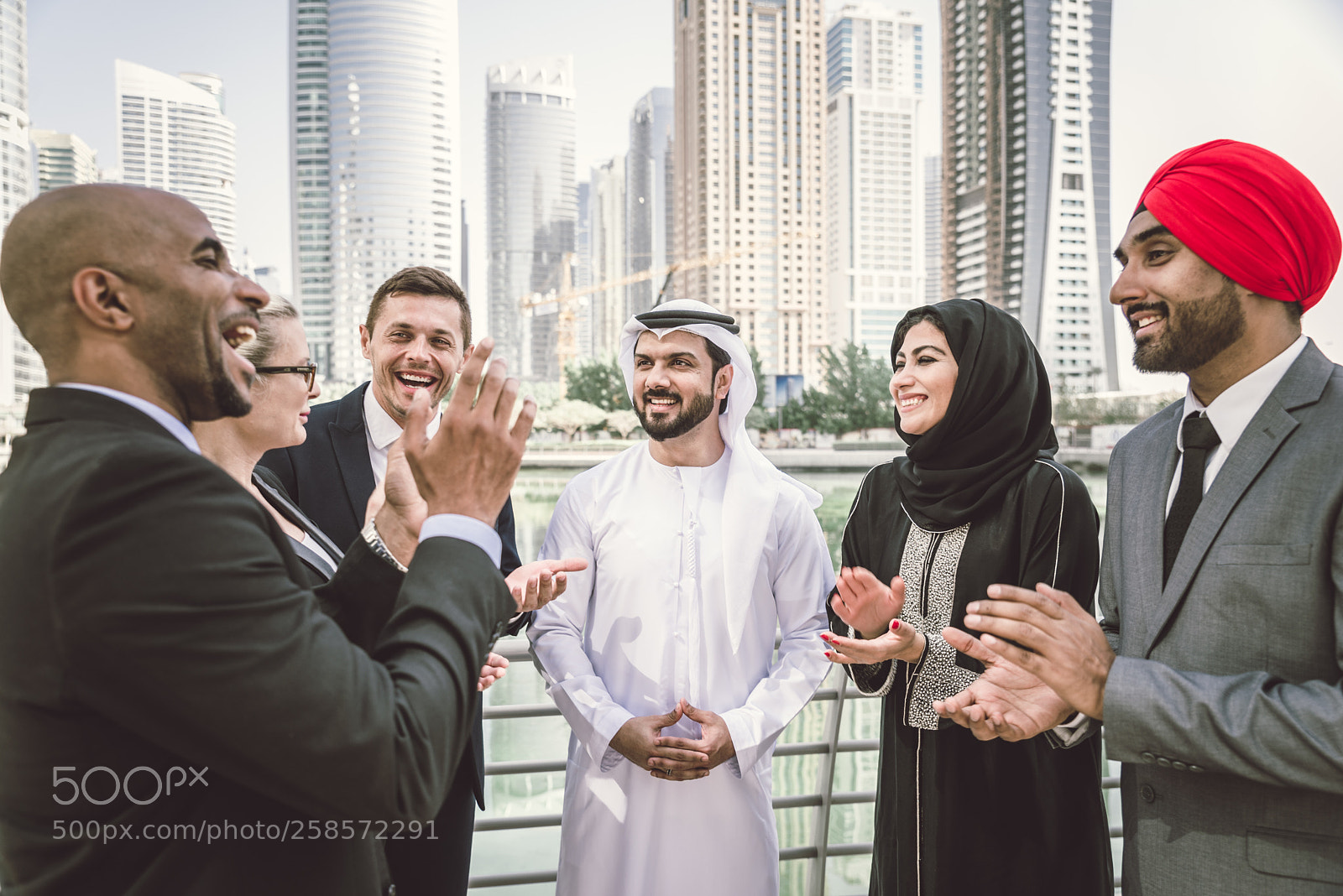 Nikon D610 sample photo. Business team in dubai photography
