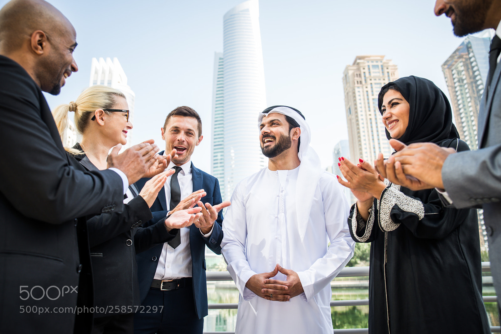 Nikon D610 sample photo. Business team in dubai photography