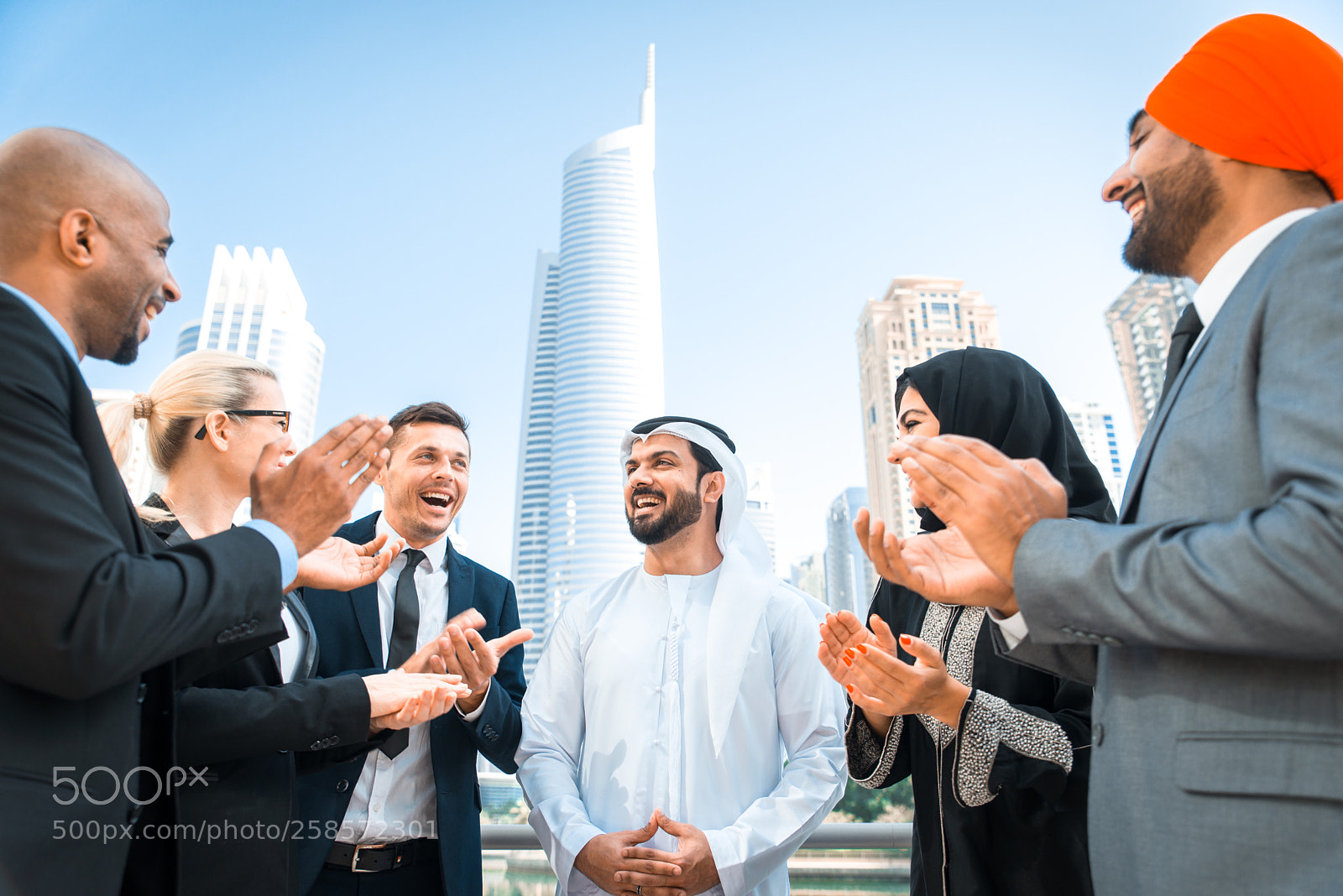 Nikon D610 sample photo. Business team in dubai photography