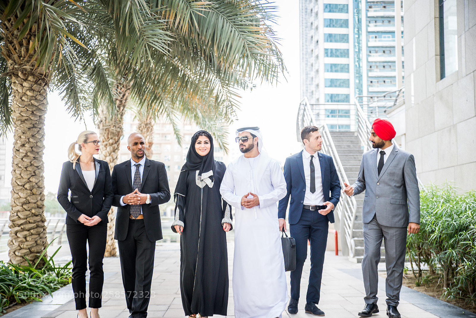 Nikon D610 sample photo. Business team in dubai photography