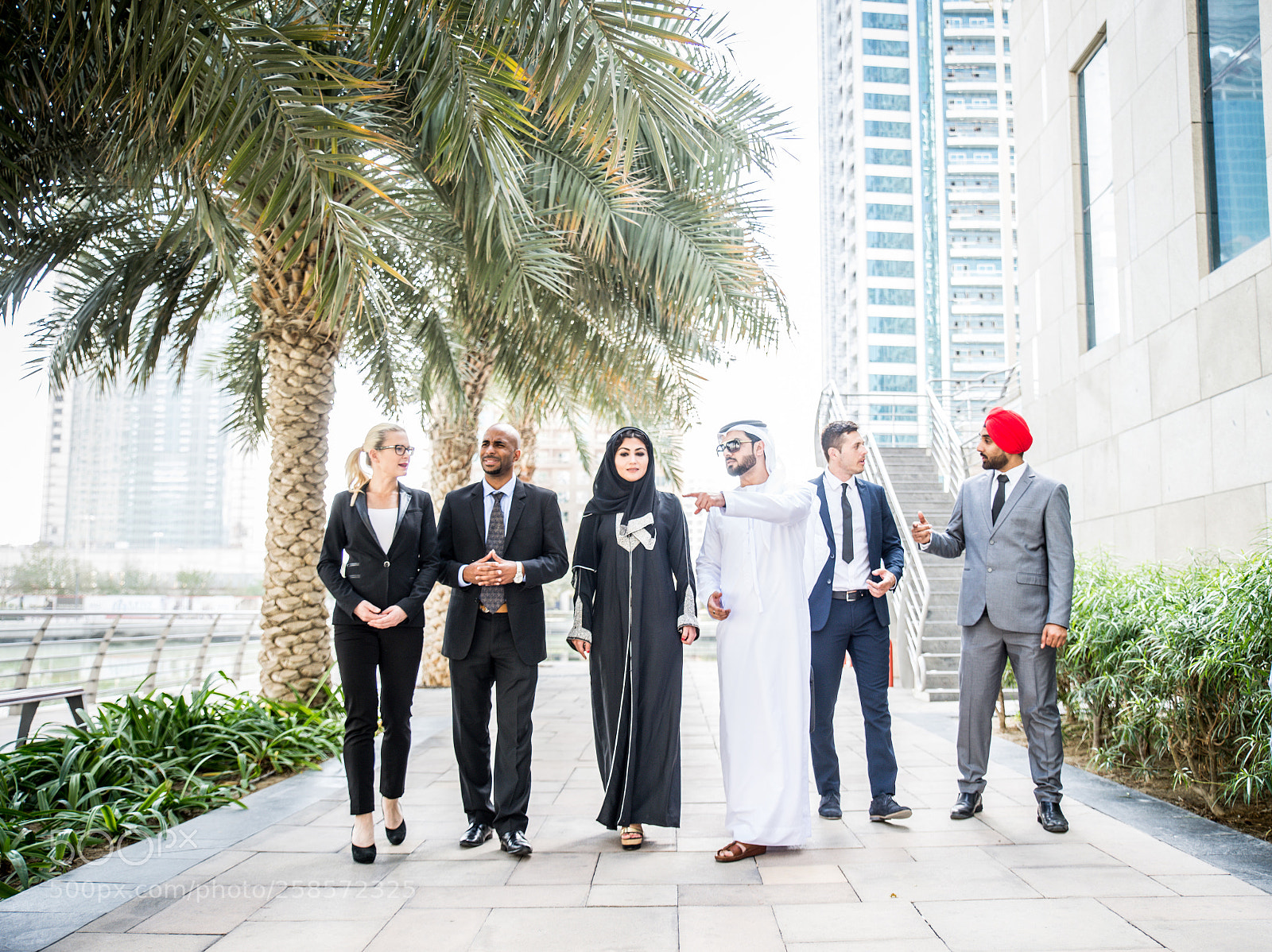 Nikon D610 sample photo. Business team in dubai photography