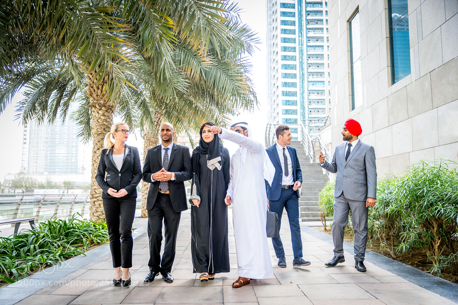 Nikon D610 sample photo. Business team in dubai photography