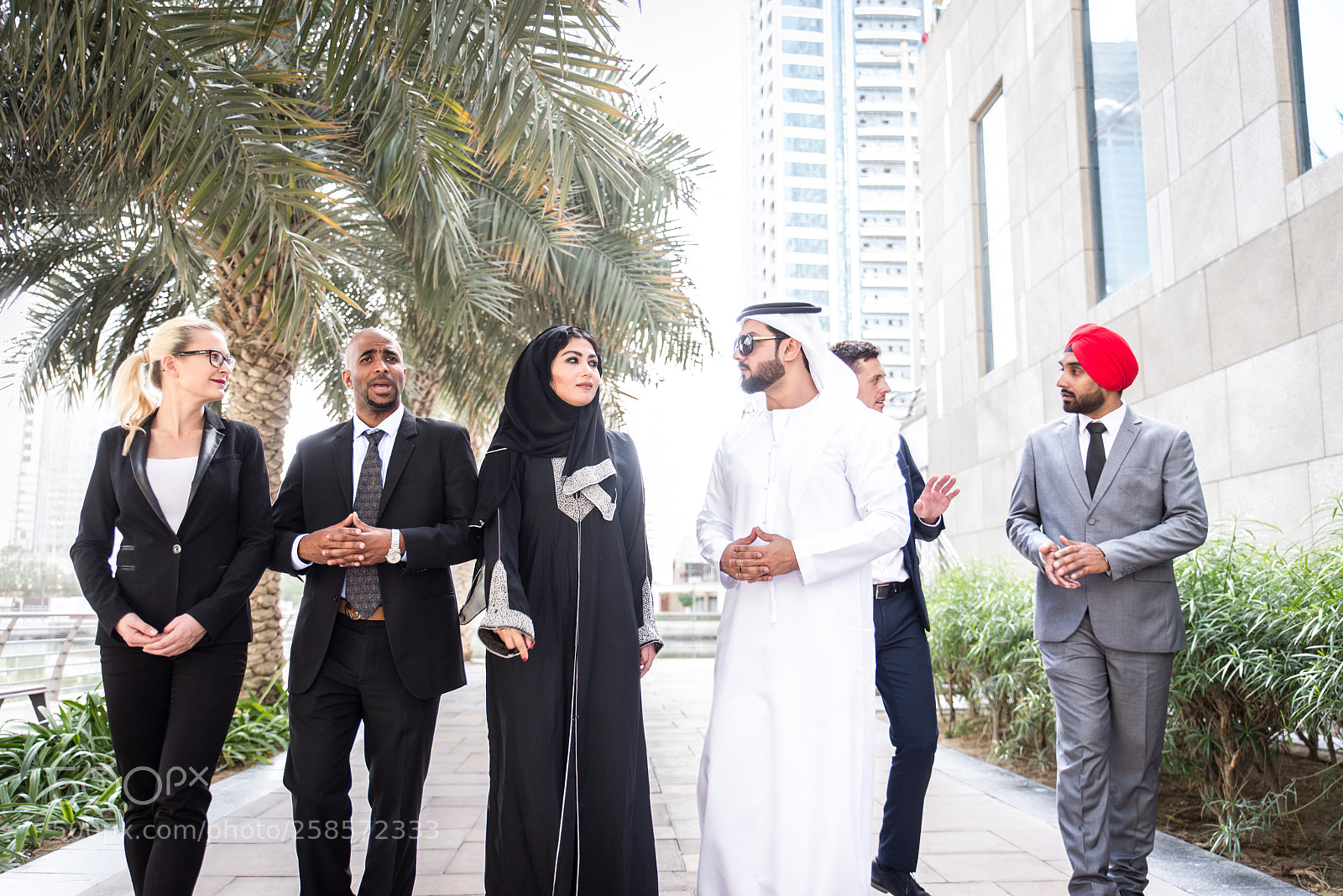 Nikon D610 sample photo. Business team in dubai photography