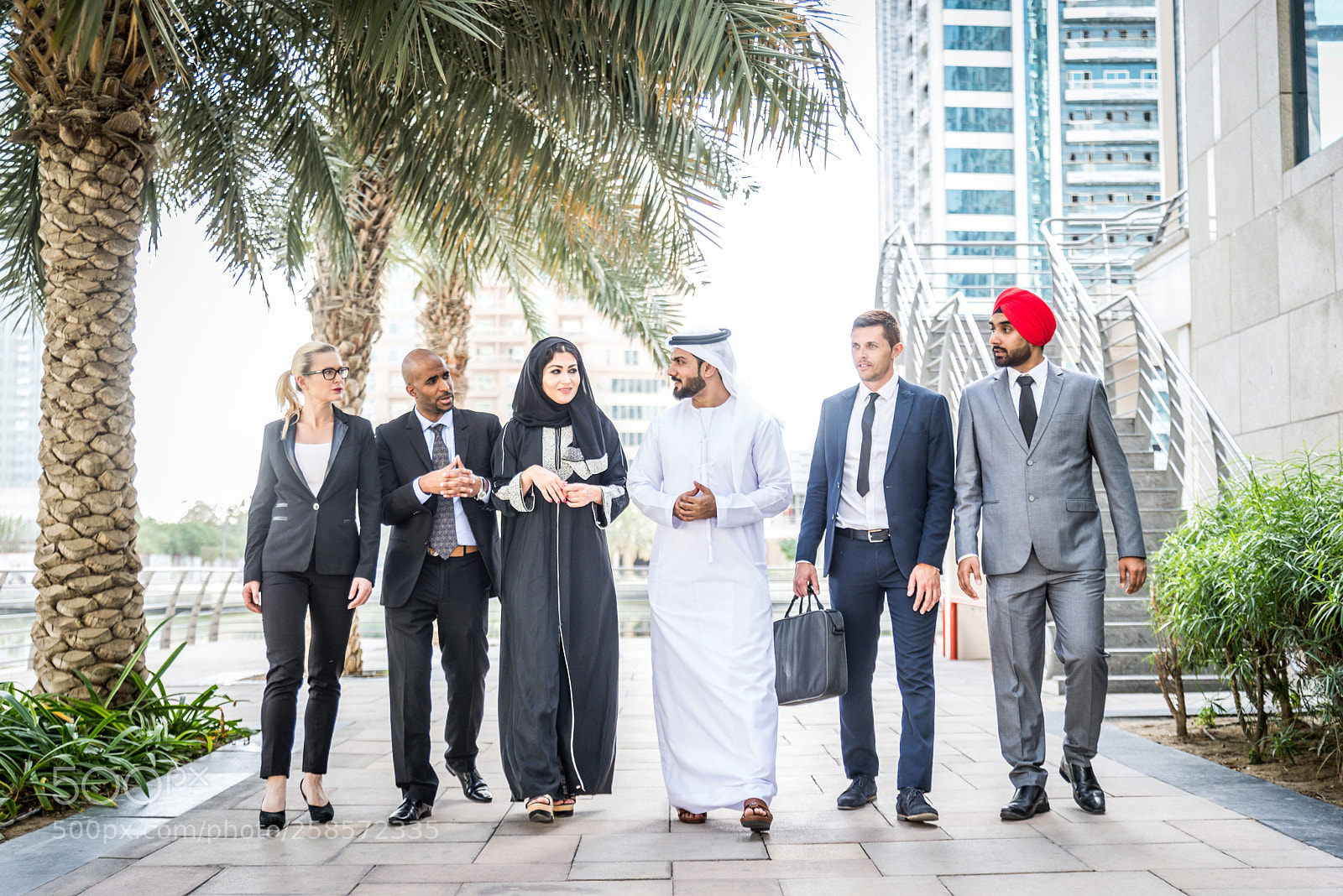 Nikon D610 sample photo. Business team in dubai photography