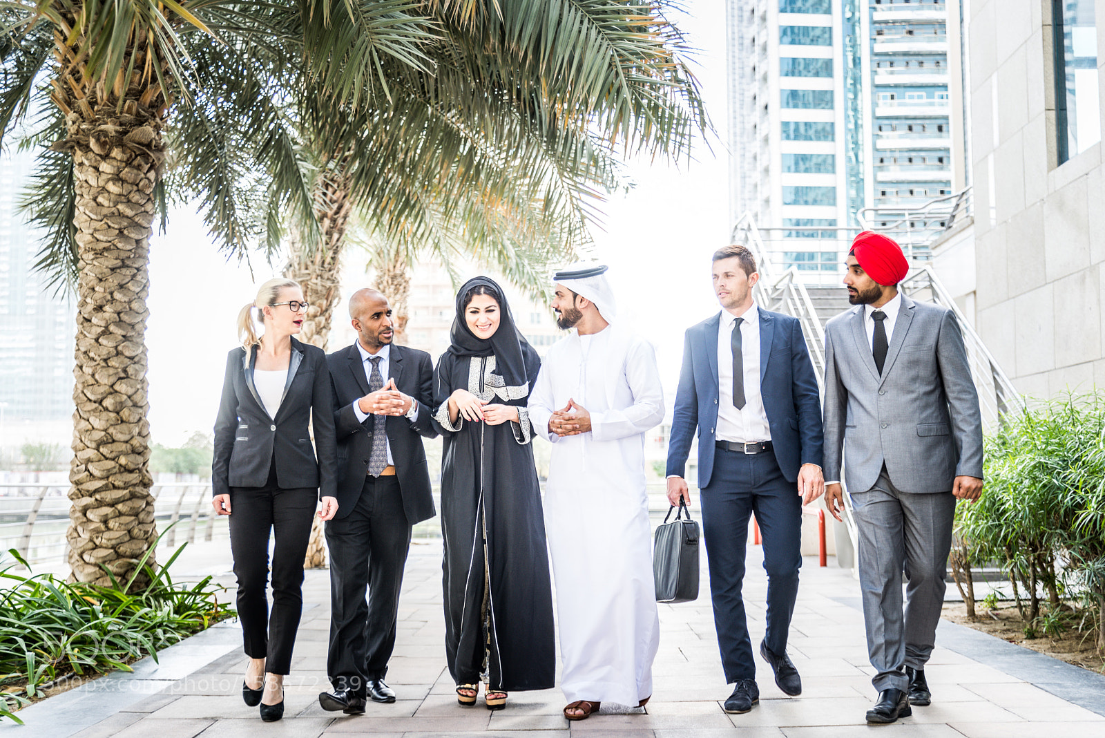 Nikon D610 sample photo. Business team in dubai photography