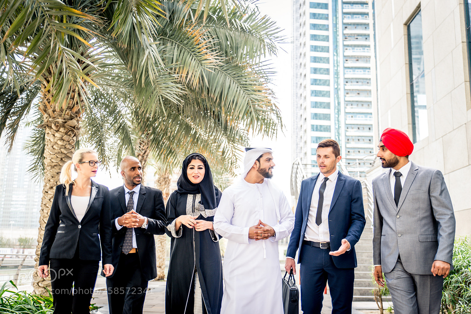 Nikon D610 sample photo. Business team in dubai photography