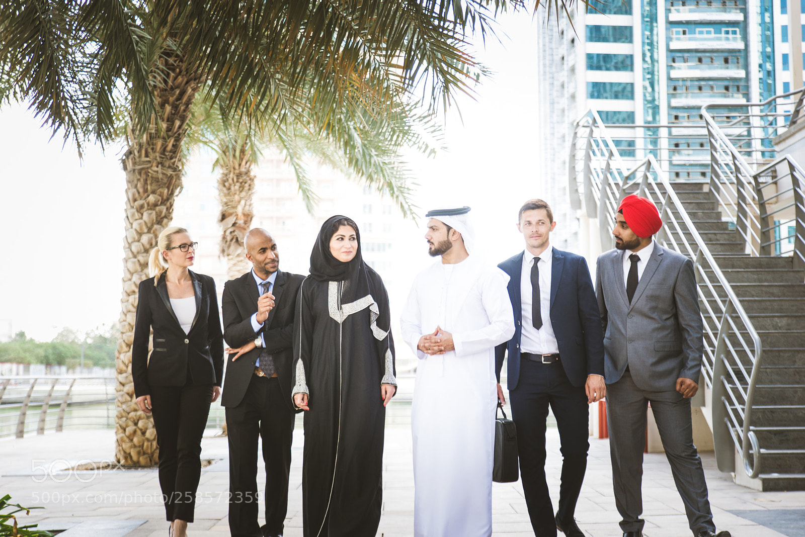 Nikon D610 sample photo. Business team in dubai photography