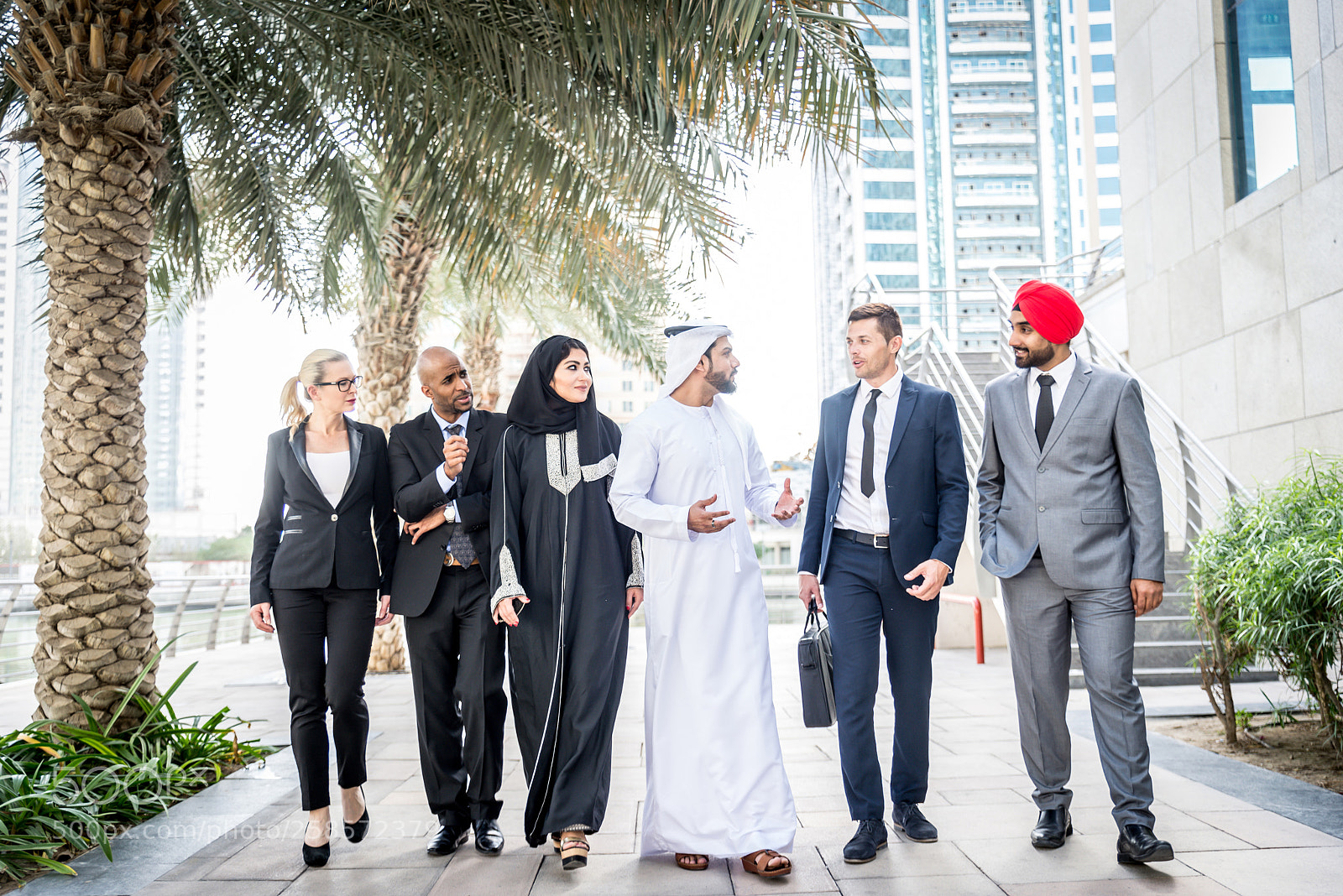 Nikon D610 sample photo. Business team in dubai photography