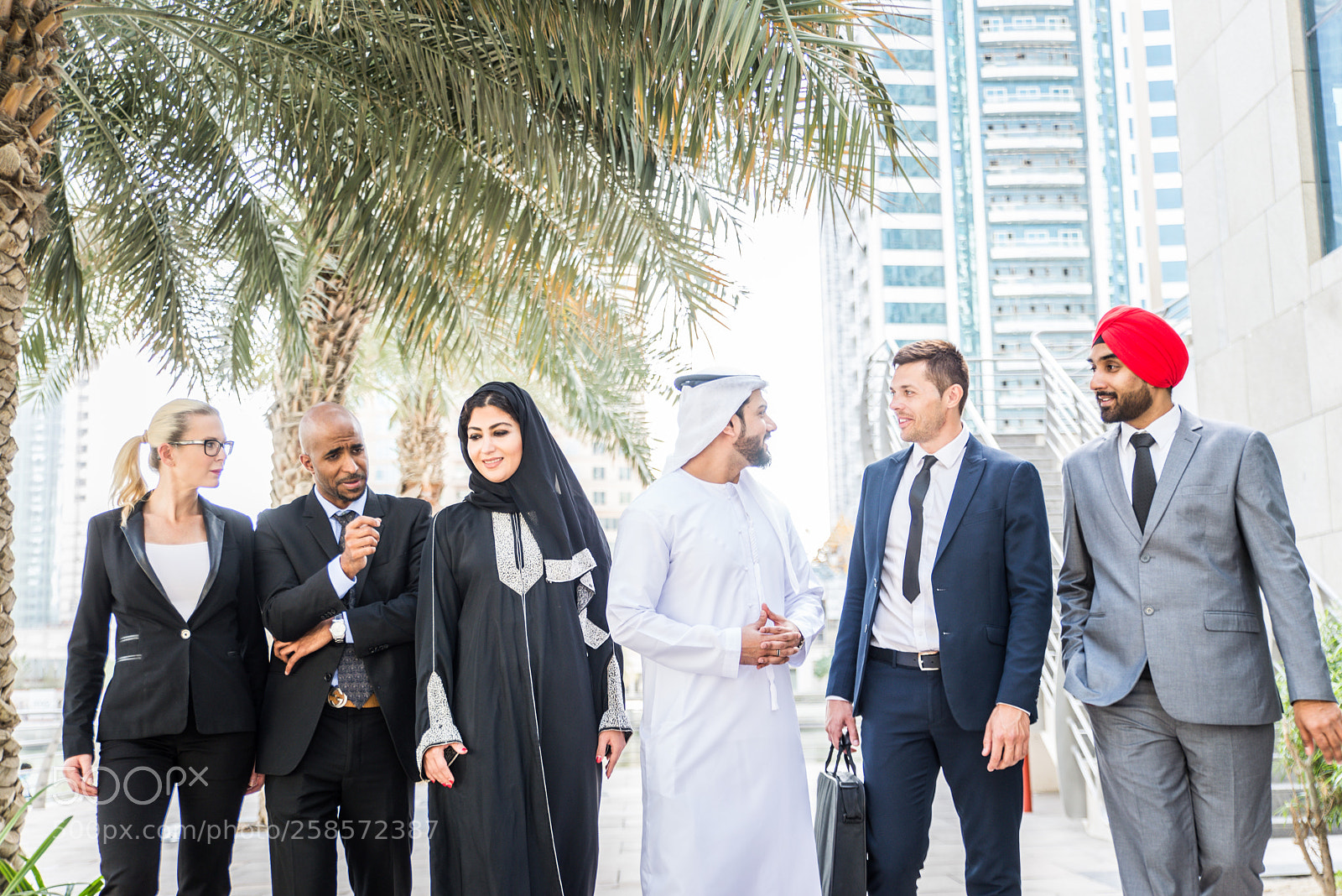 Nikon D610 sample photo. Business team in dubai photography