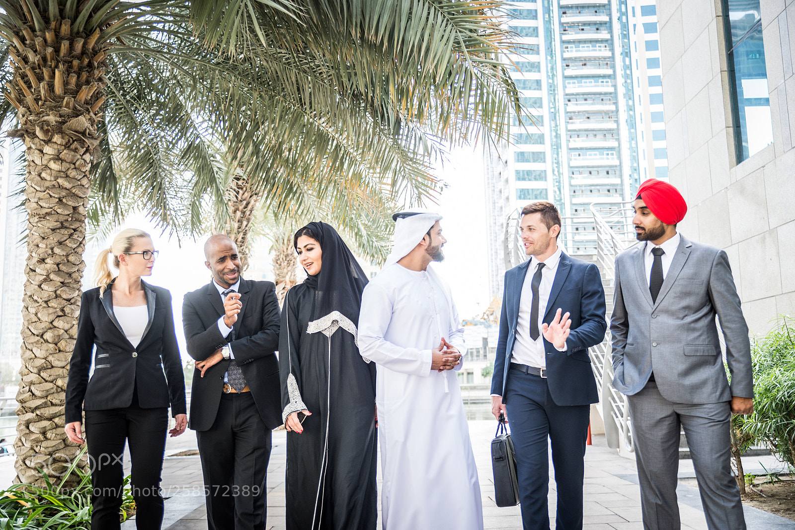 Nikon D610 sample photo. Business team in dubai photography