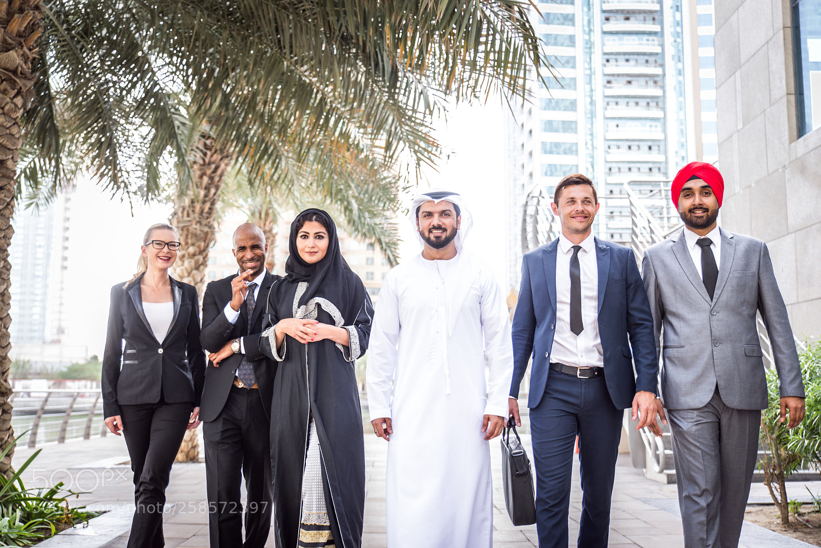 Nikon D610 sample photo. Business team in dubai photography