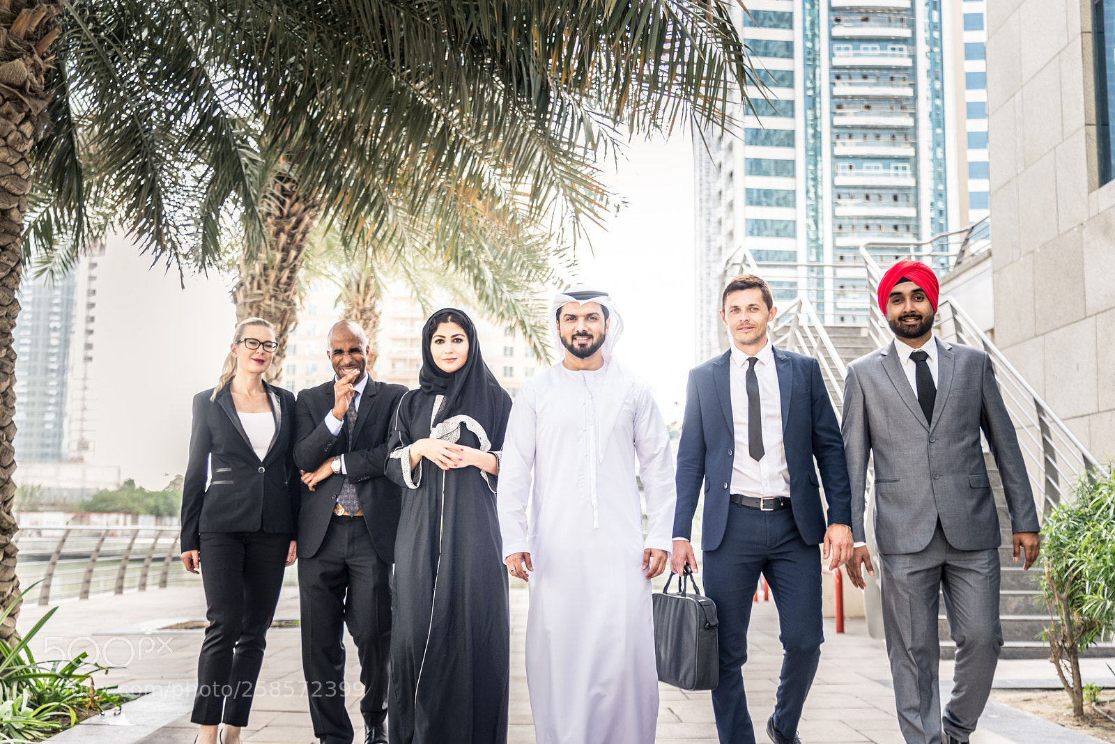 Nikon D610 sample photo. Business team in dubai photography