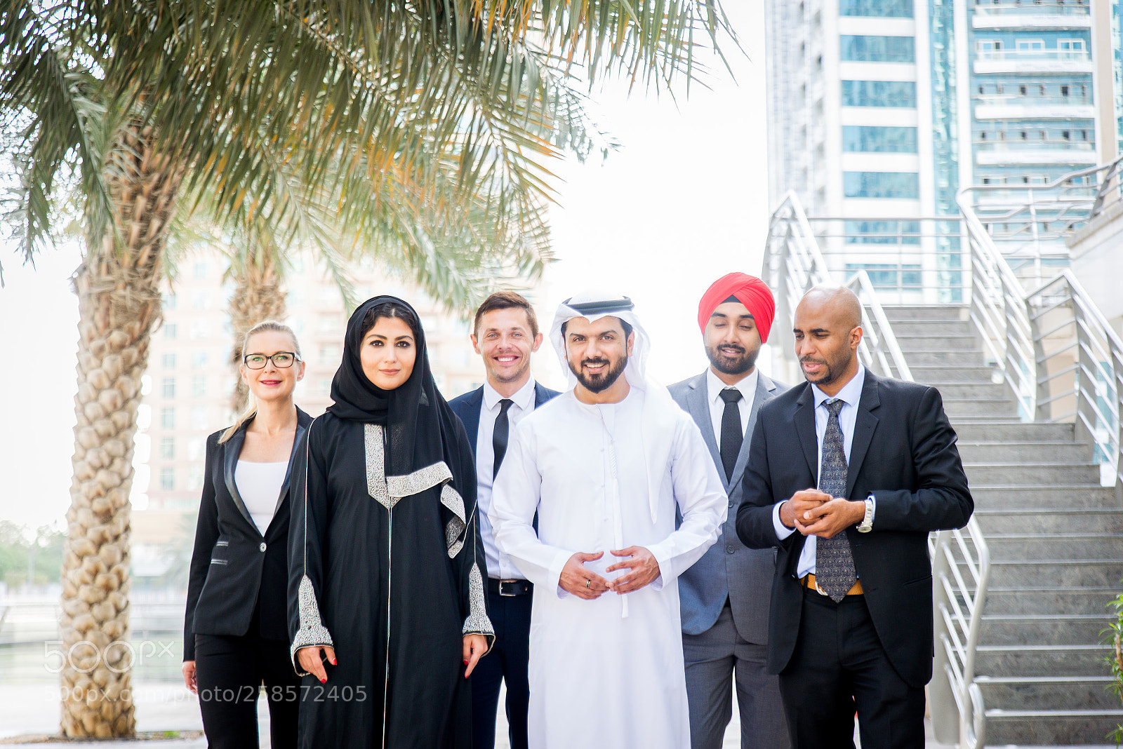Nikon D610 sample photo. Business team in dubai photography