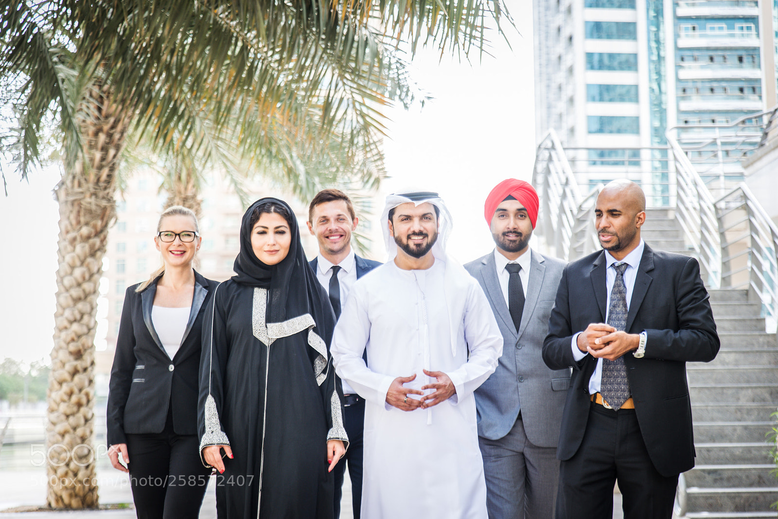 Nikon D610 sample photo. Business team in dubai photography