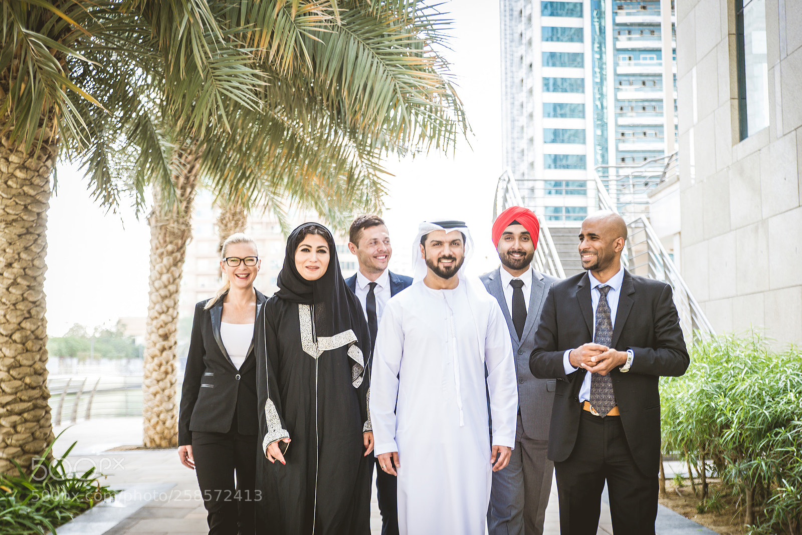 Nikon D610 sample photo. Business team in dubai photography