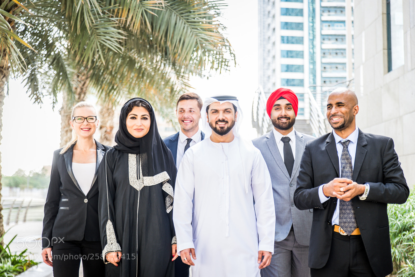 Nikon D610 sample photo. Business team in dubai photography