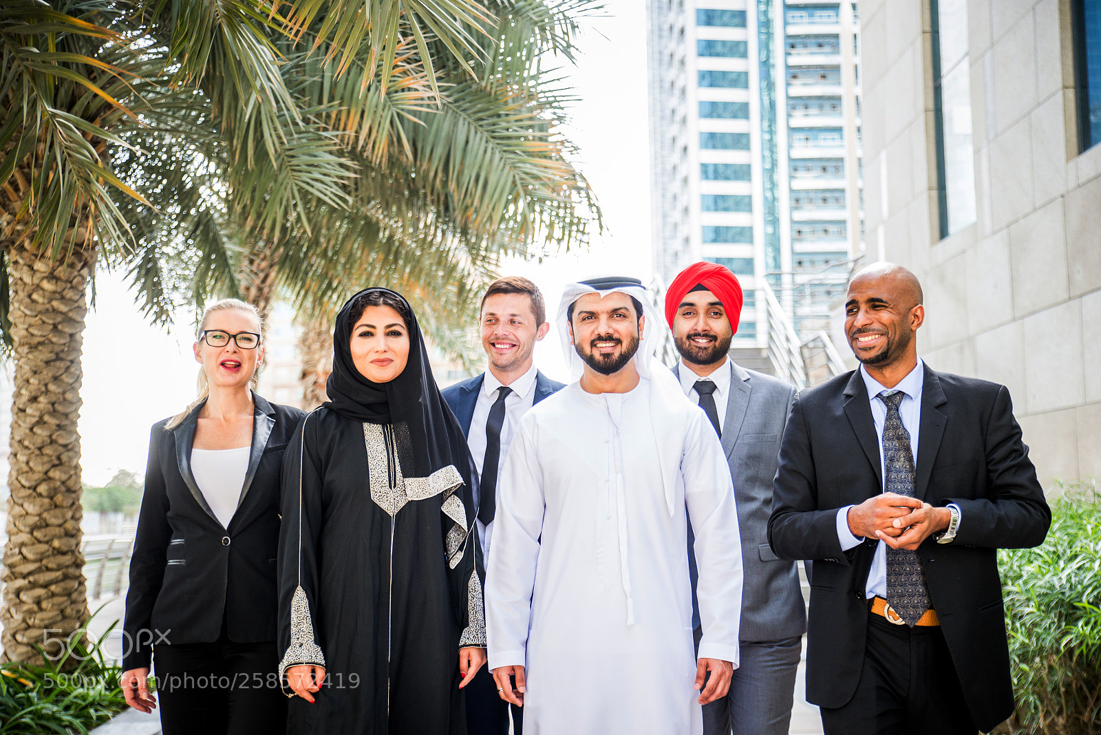 Nikon D610 sample photo. Business team in dubai photography
