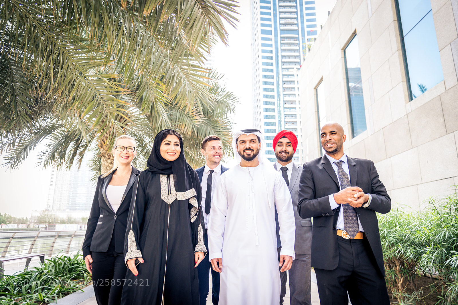 Nikon D610 sample photo. Business team in dubai photography