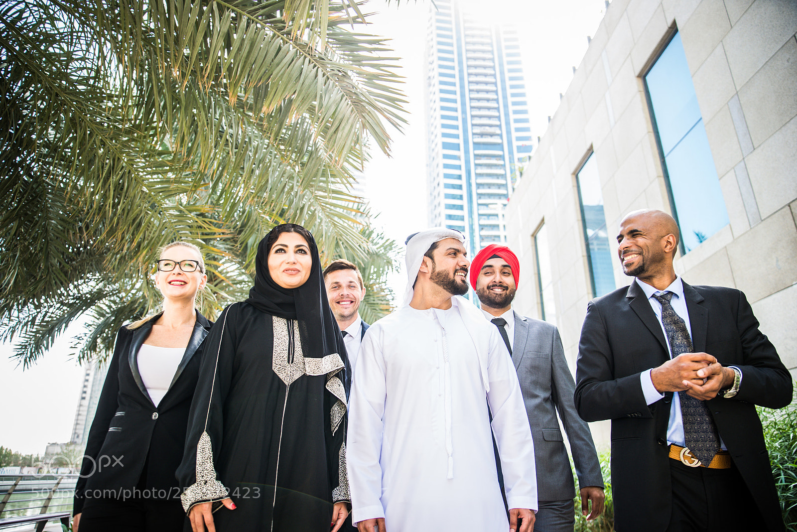 Nikon D610 sample photo. Business team in dubai photography