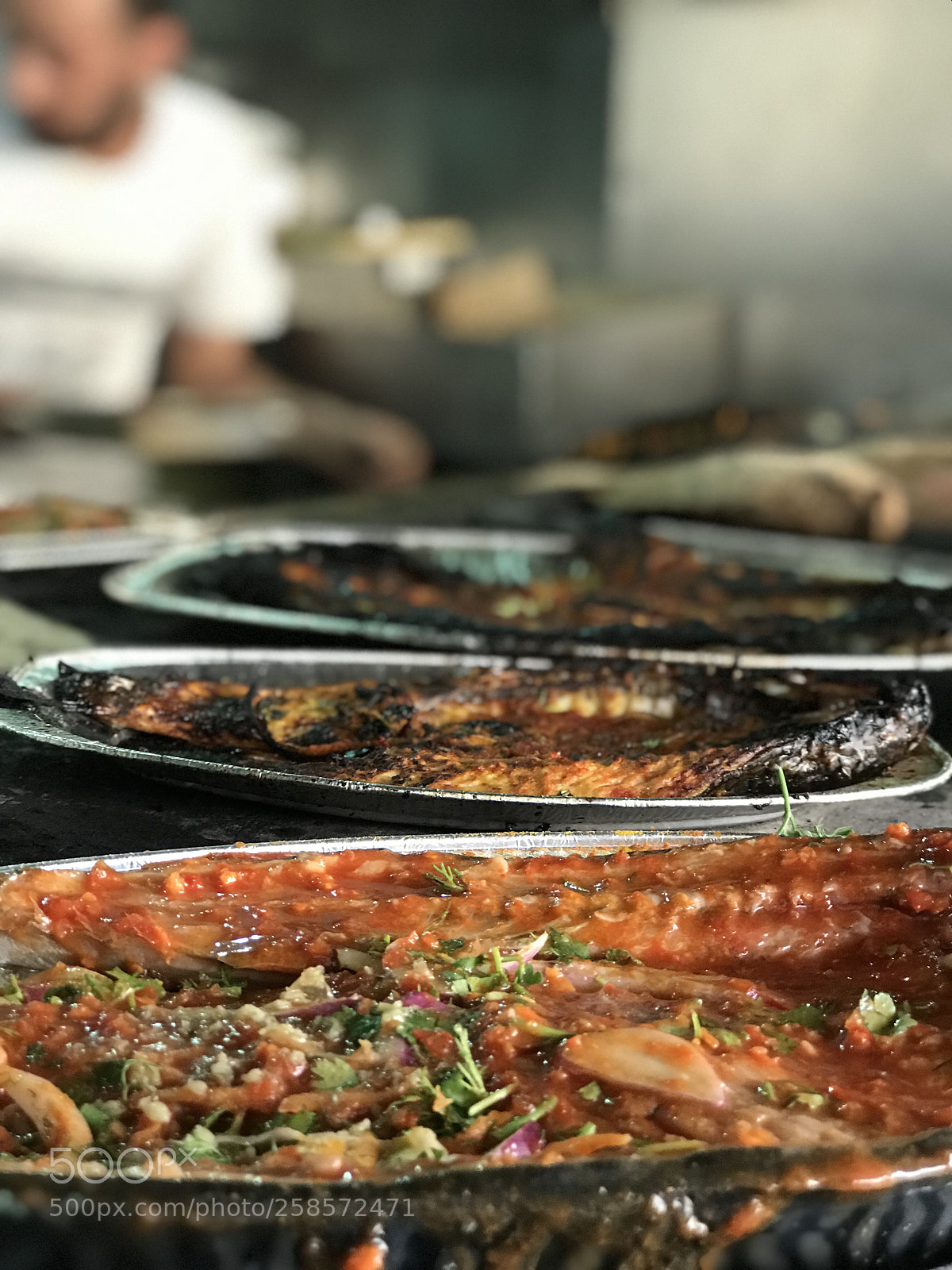 Apple iPhone 7 Plus sample photo. Cooked fish photography