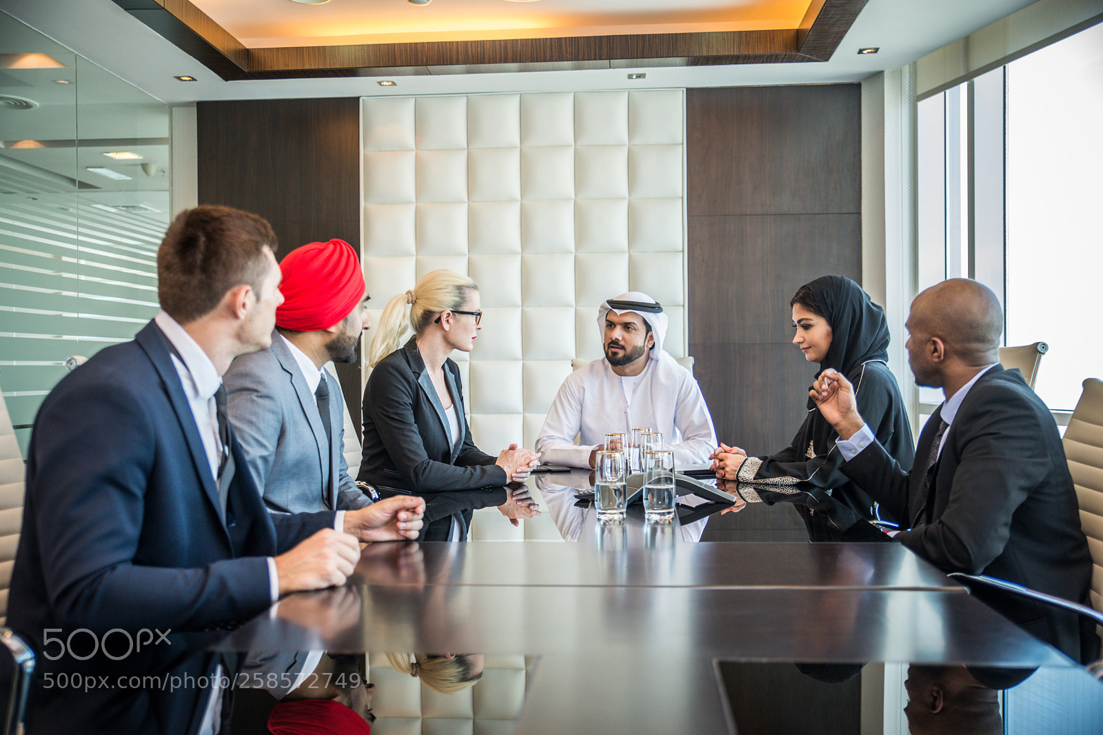 Nikon D610 sample photo. Business team in dubai photography