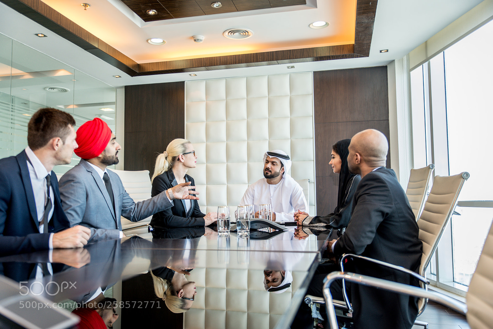 Nikon D610 sample photo. Business team in dubai photography