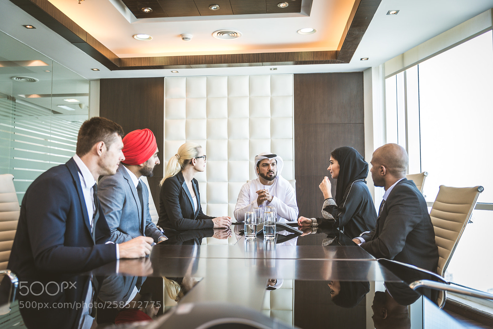 Nikon D610 sample photo. Business team in dubai photography