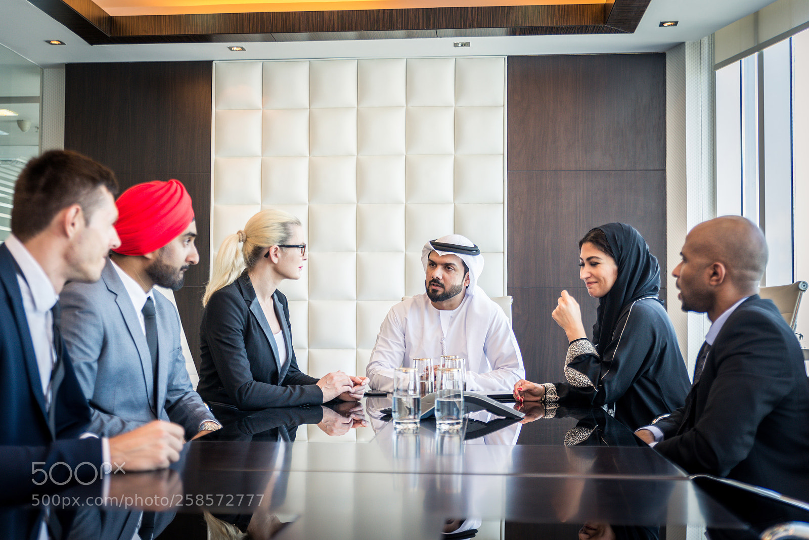 Nikon D610 sample photo. Business team in dubai photography