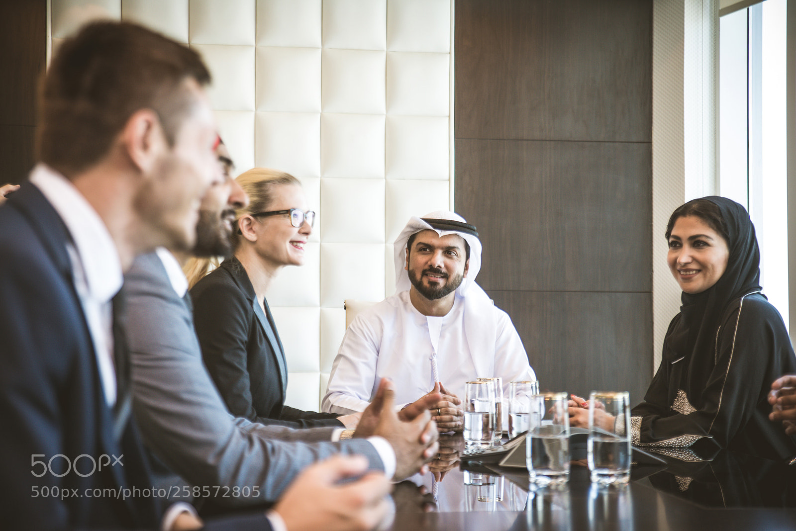 Nikon D610 sample photo. Business team in dubai photography