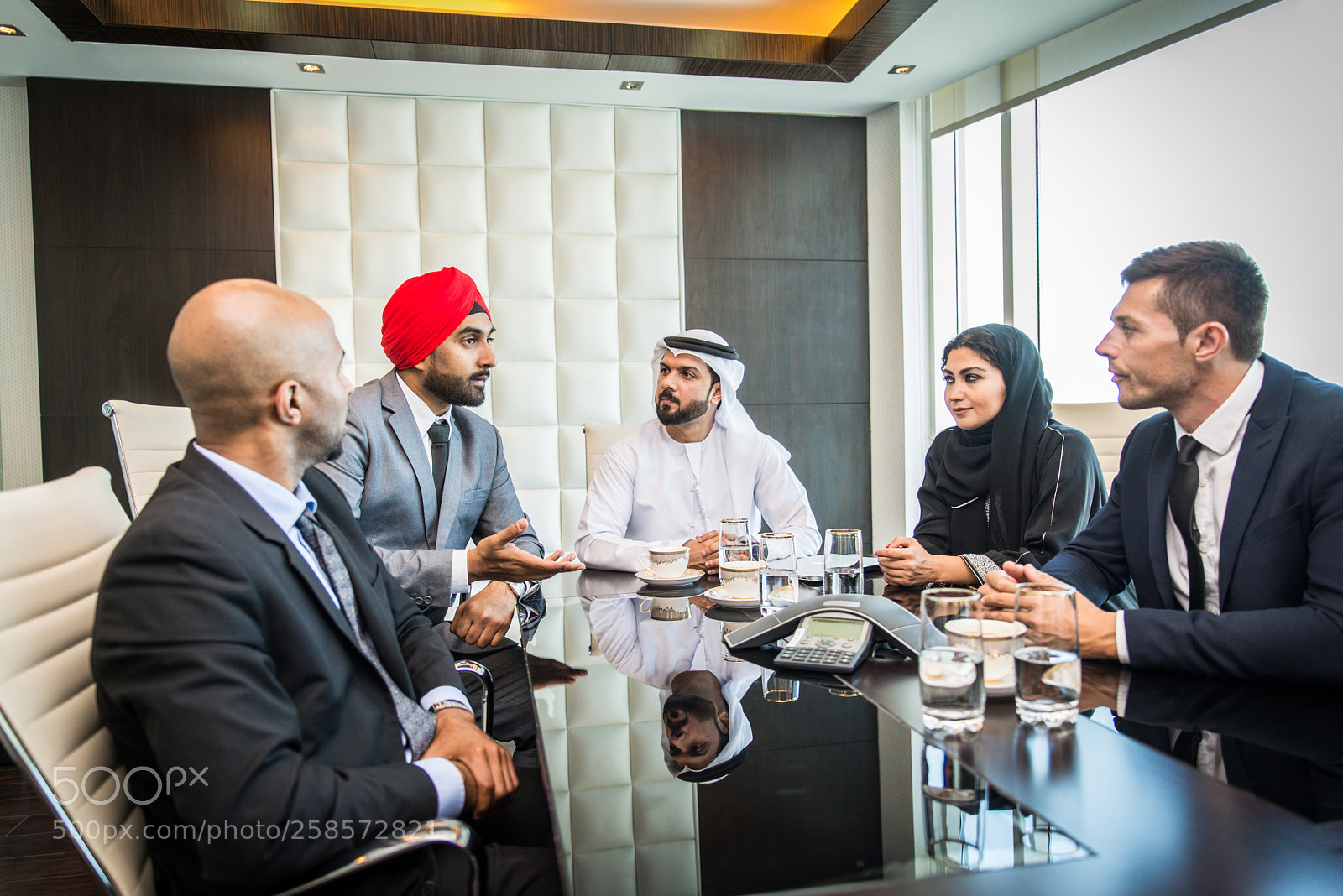 Nikon D610 sample photo. Business team in dubai photography