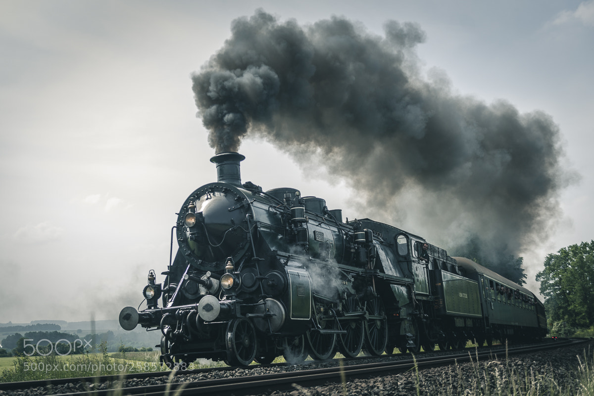 Nikon D750 sample photo. Steam loco photography