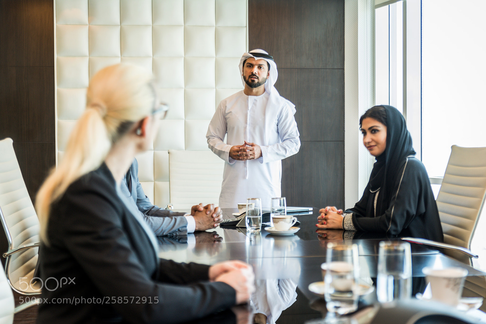 Nikon D610 sample photo. Business team in dubai photography