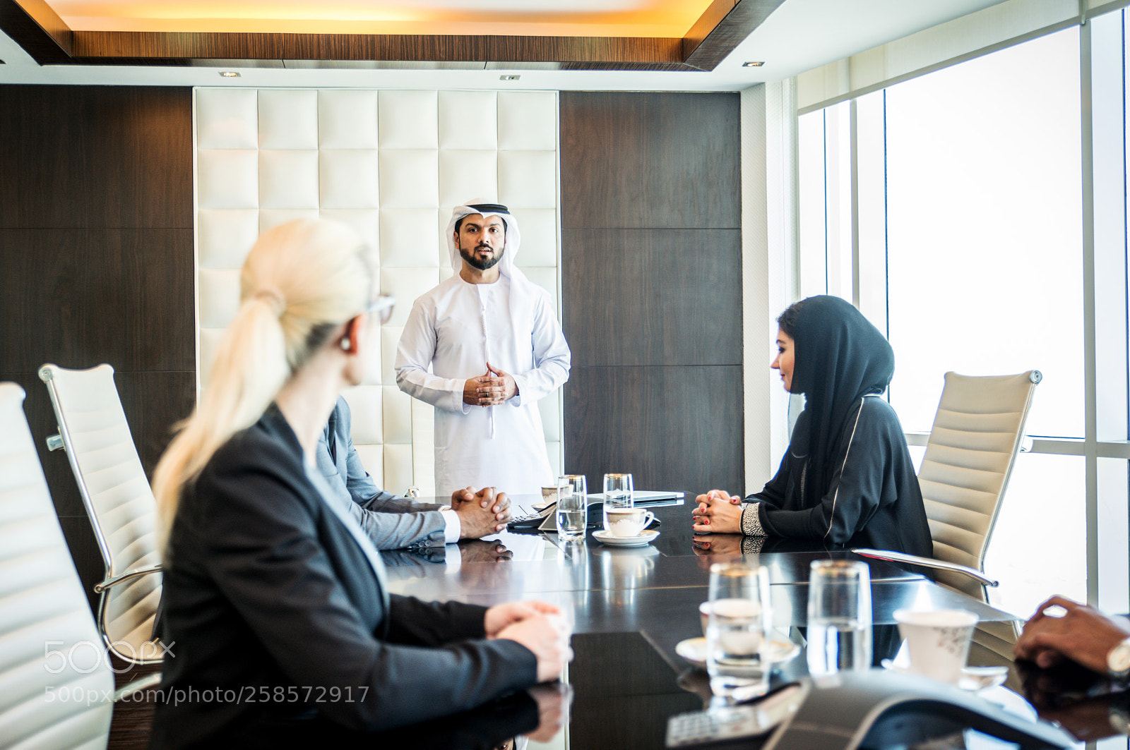 Nikon D610 sample photo. Business team in dubai photography