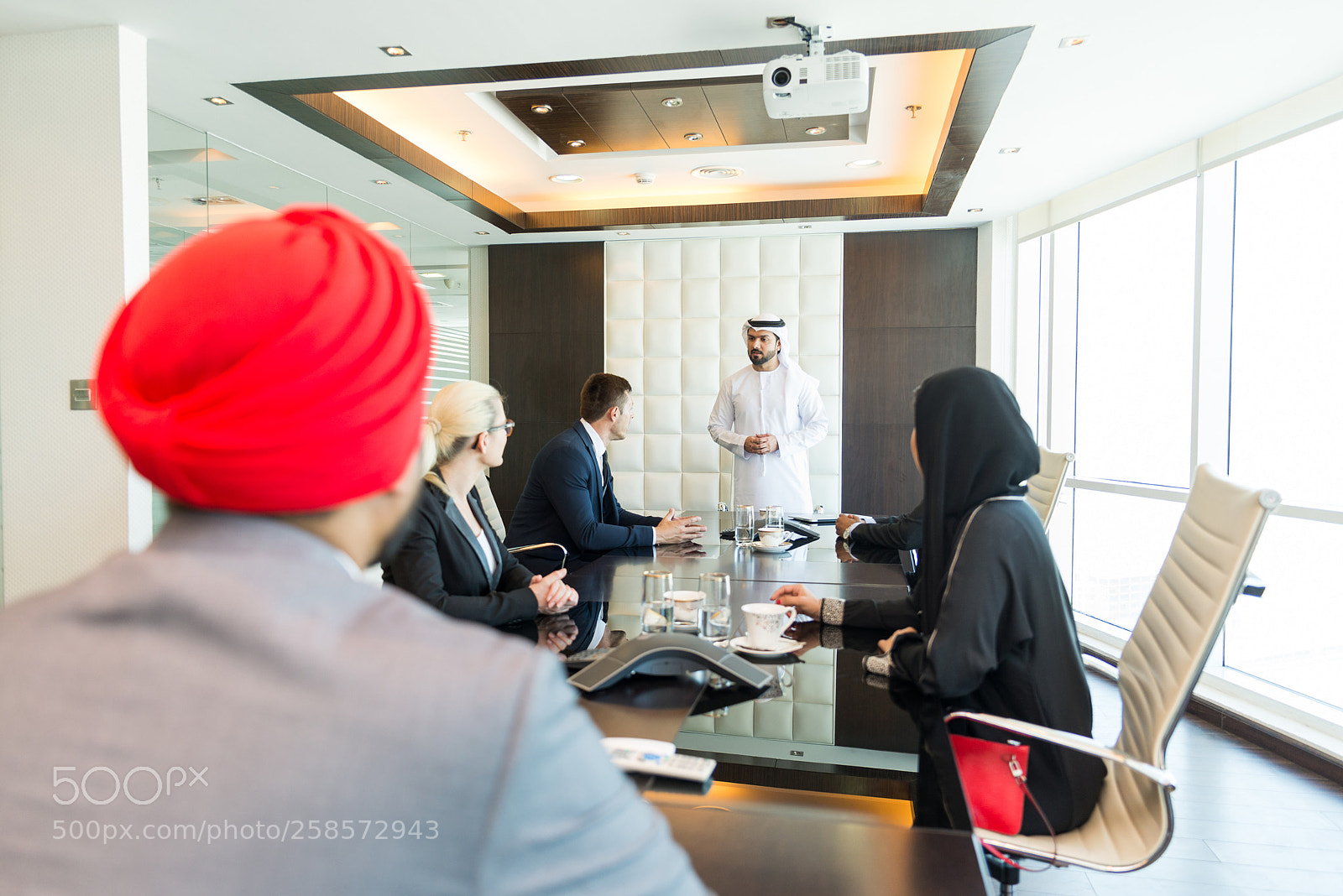 Nikon D610 sample photo. Business team in dubai photography