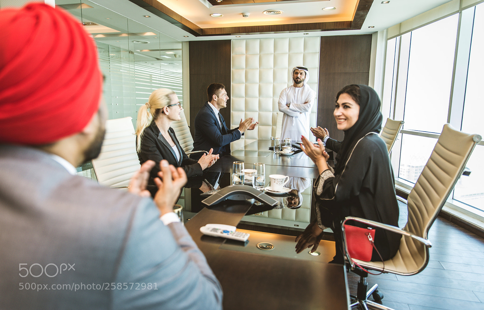 Nikon D610 sample photo. Business team in dubai photography