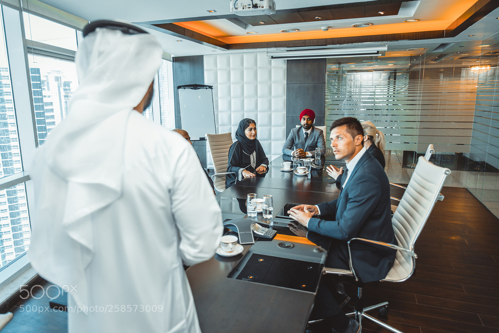 Nikon D610 sample photo. Business team in dubai photography