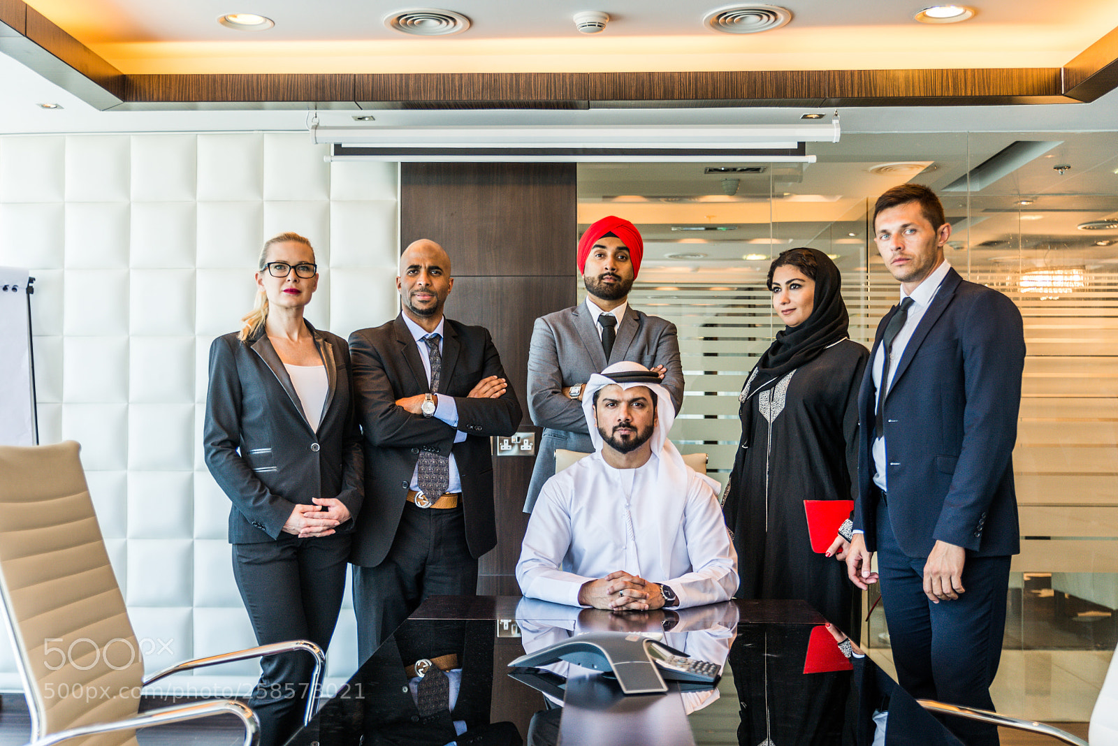 Nikon D610 sample photo. Business team in dubai photography