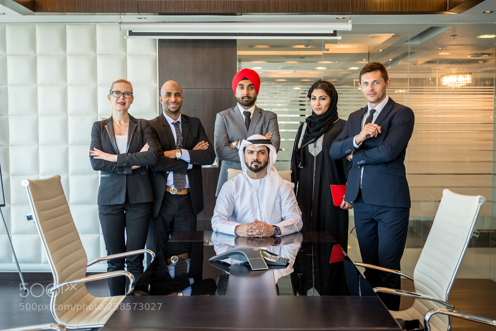 Nikon D610 sample photo. Business team in dubai photography