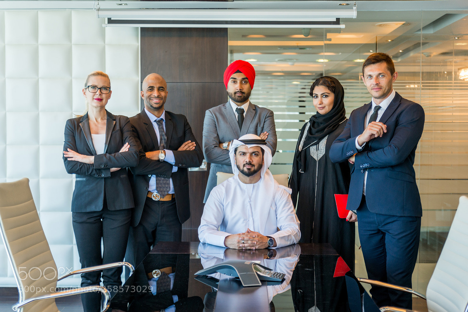 Nikon D610 sample photo. Business team in dubai photography