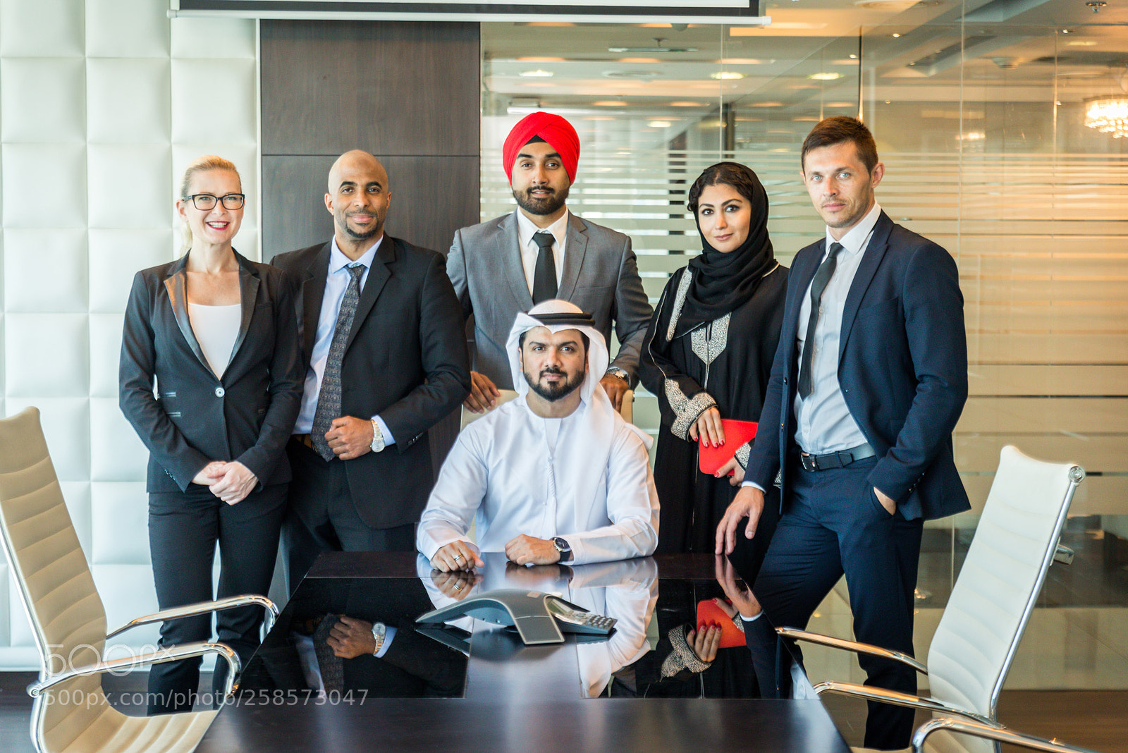Nikon D610 sample photo. Business team in dubai photography