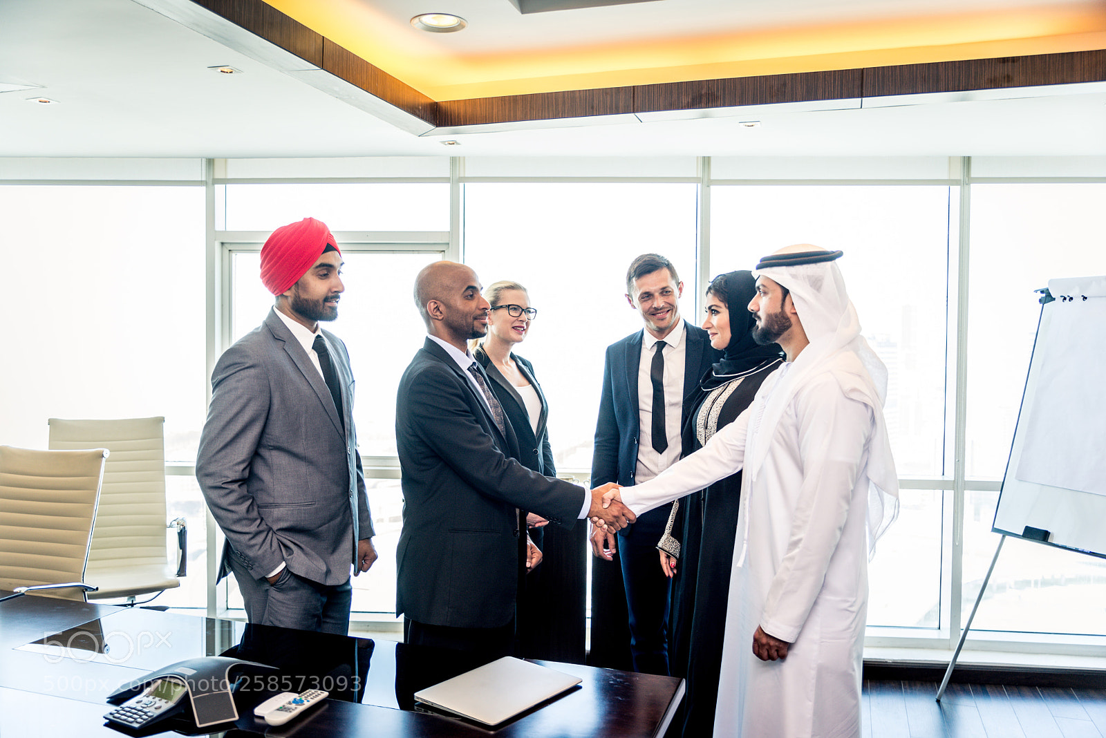 Nikon D610 sample photo. Business team in dubai photography