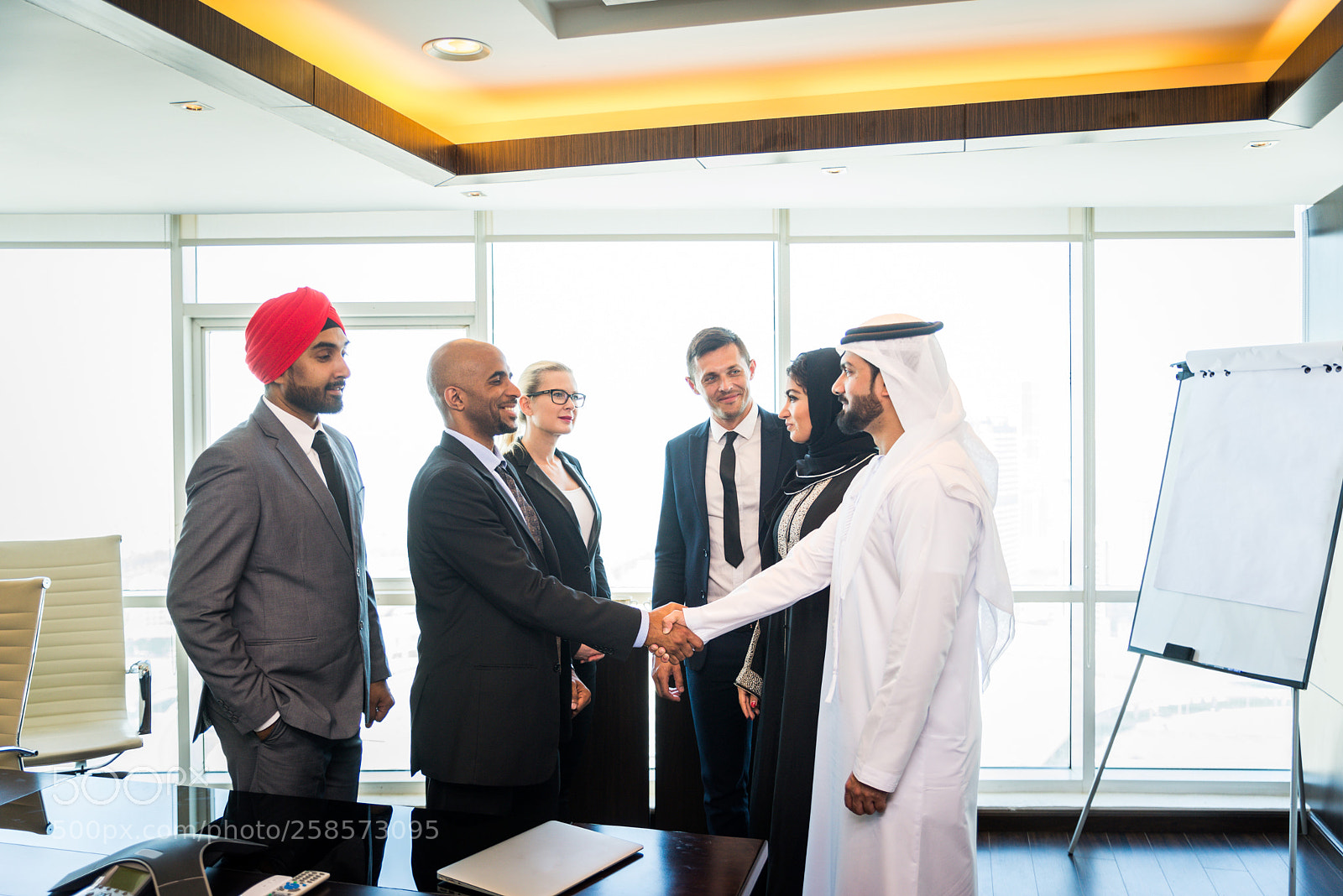 Nikon D610 sample photo. Business team in dubai photography