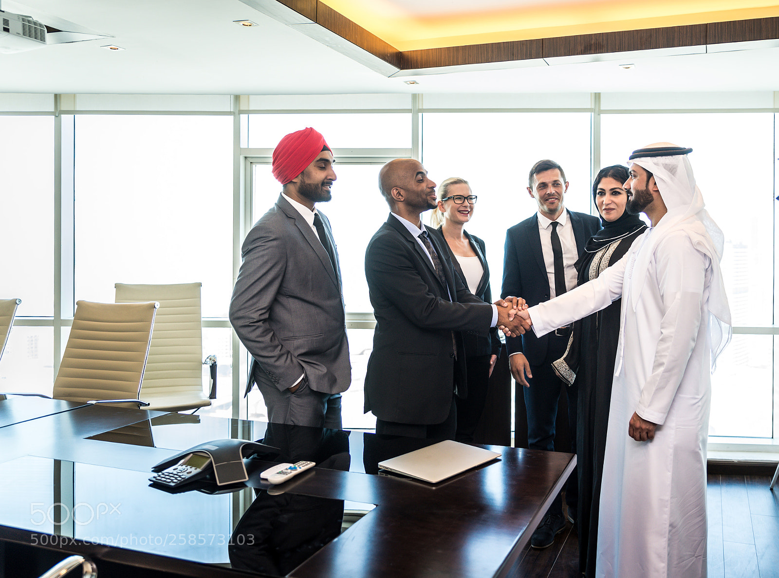Nikon D610 sample photo. Business team in dubai photography