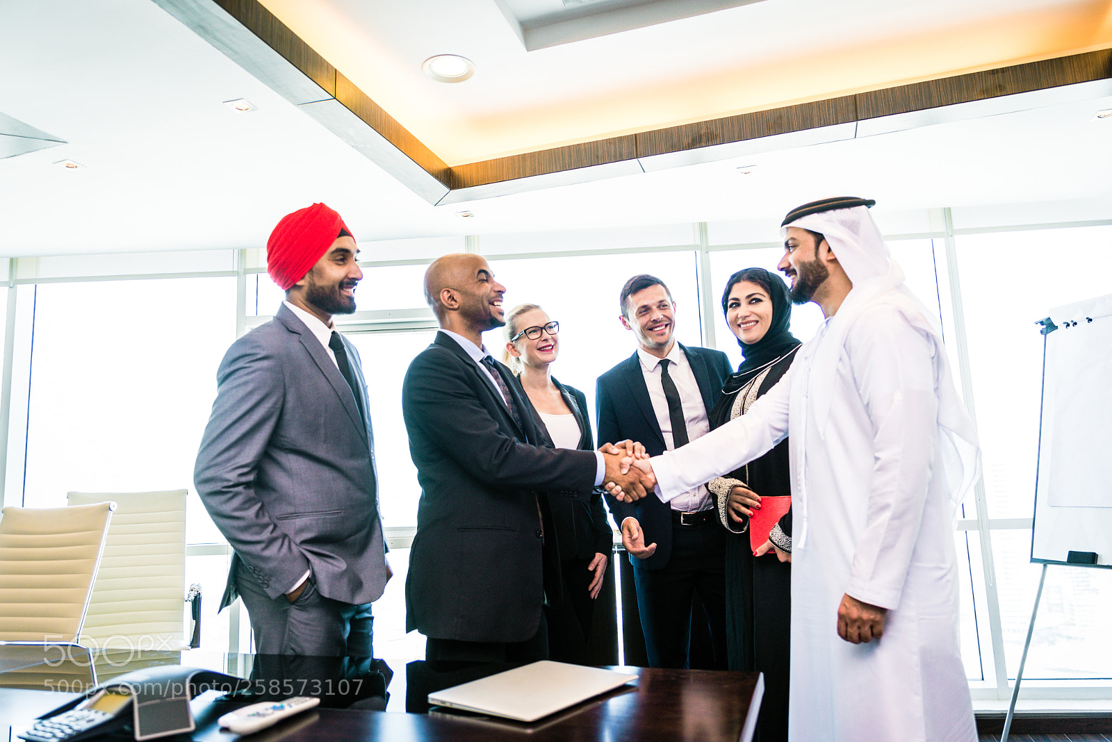 Nikon D610 sample photo. Business team in dubai photography
