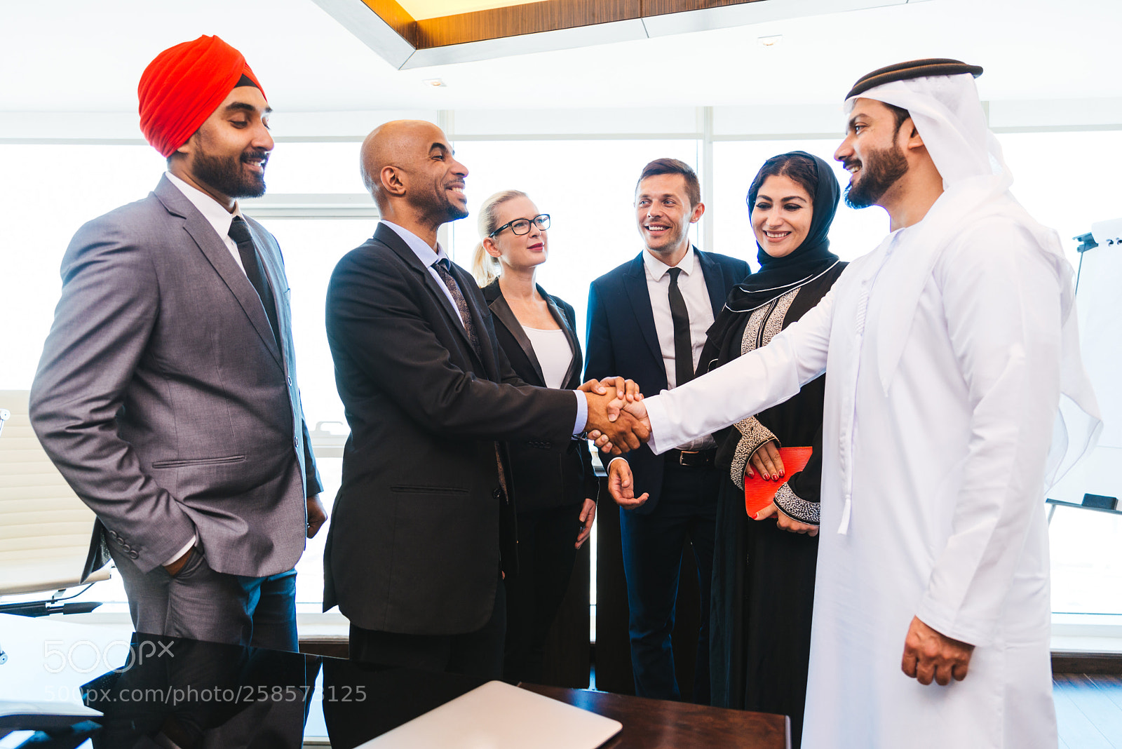 Nikon D610 sample photo. Business team in dubai photography