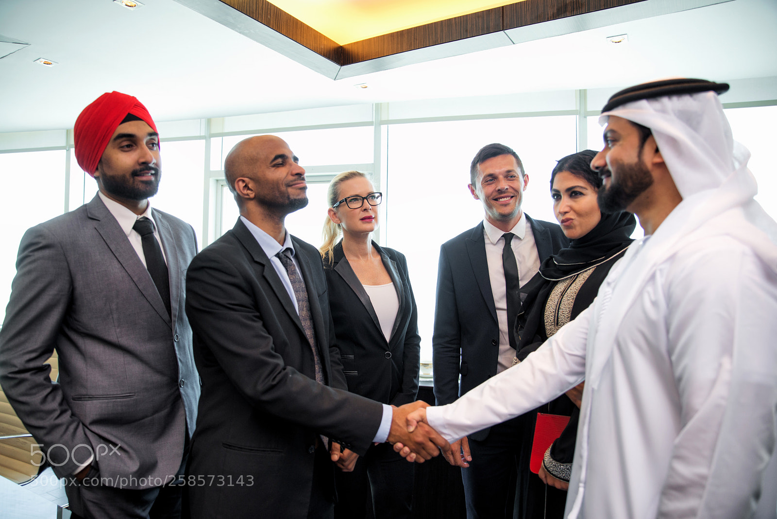 Nikon D610 sample photo. Business team in dubai photography