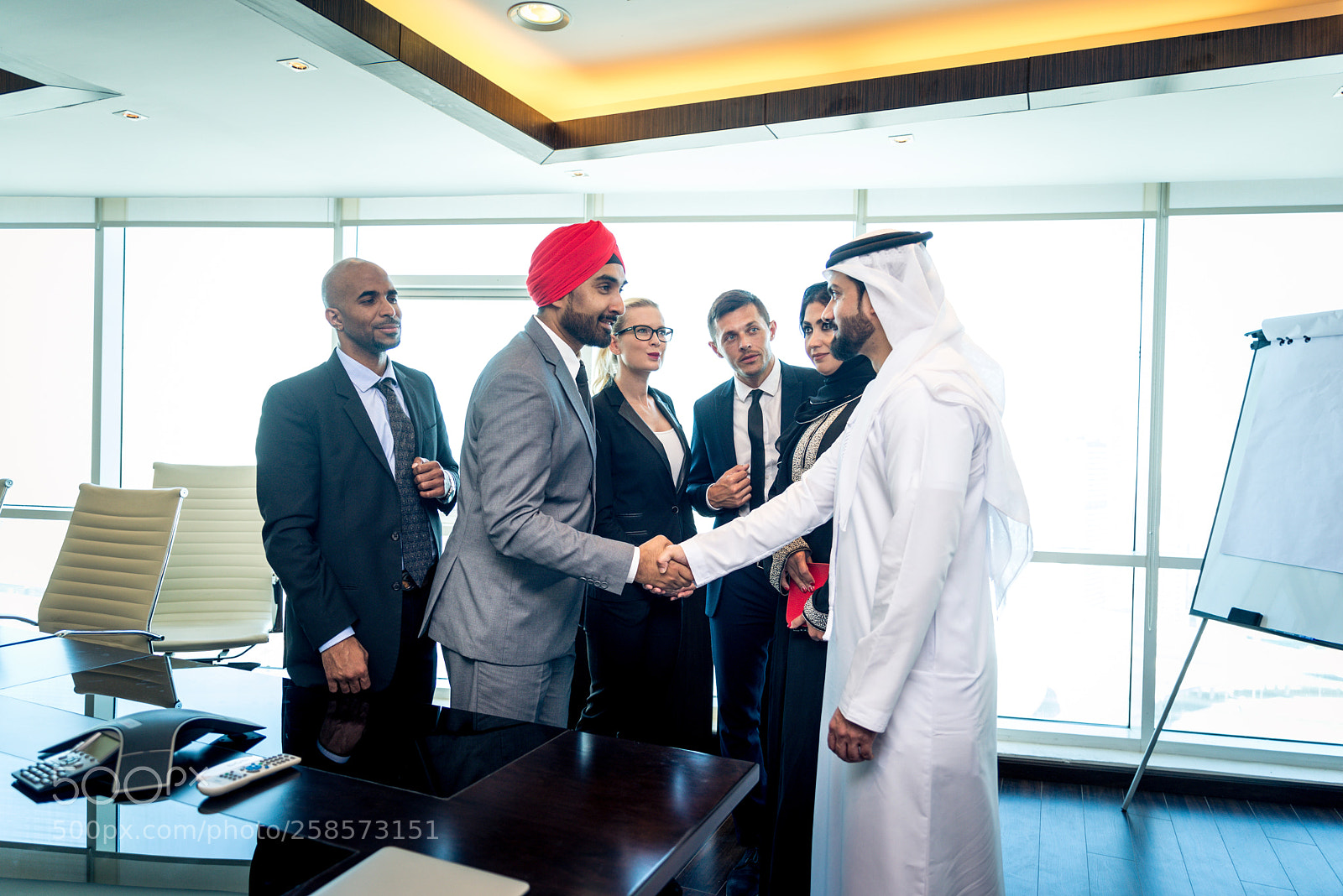 Nikon D610 sample photo. Business team in dubai photography