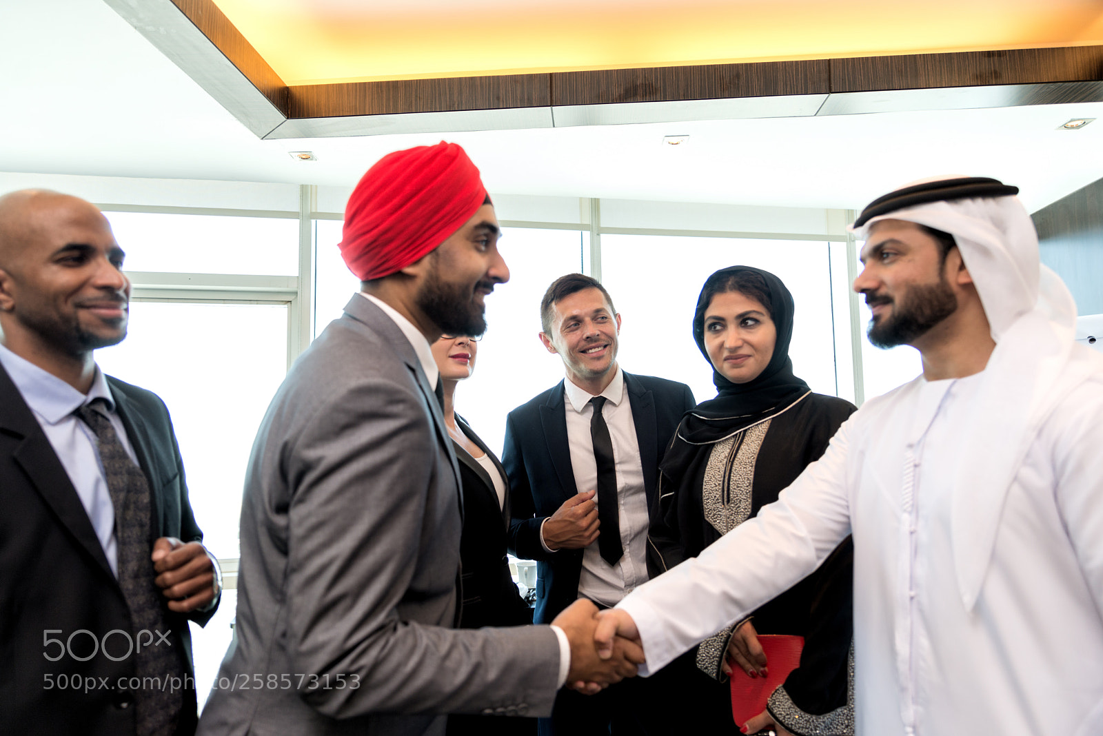 Nikon D610 sample photo. Business team in dubai photography