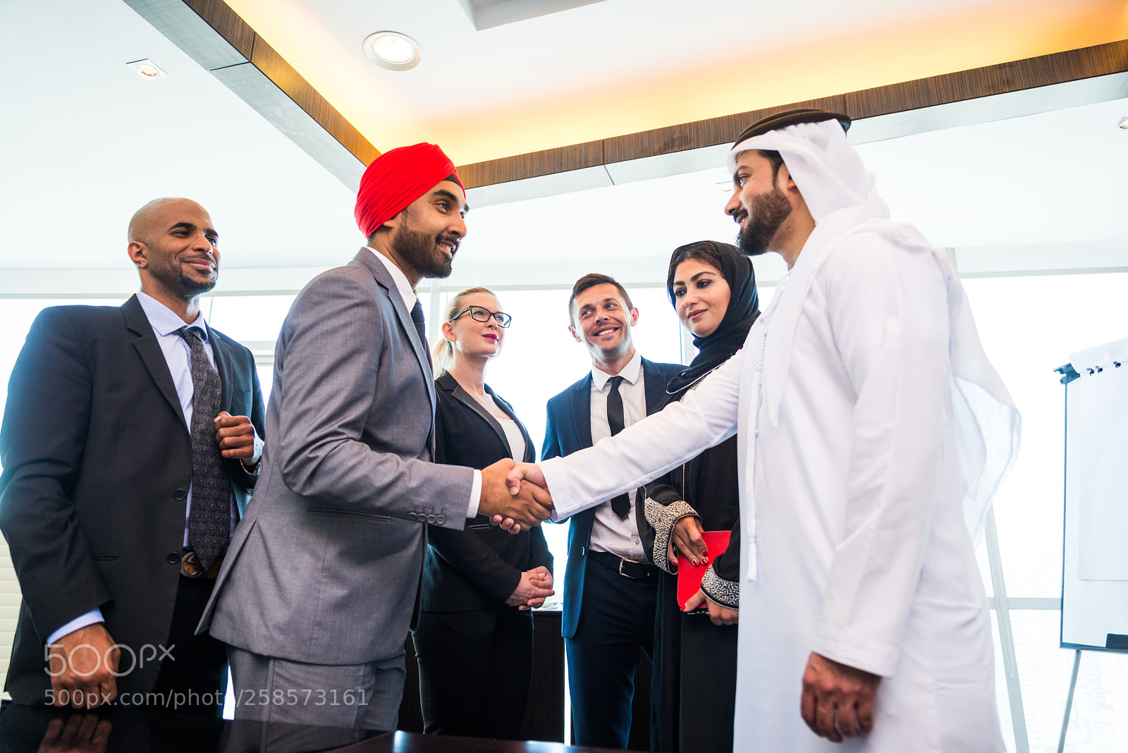 Nikon D610 sample photo. Business team in dubai photography