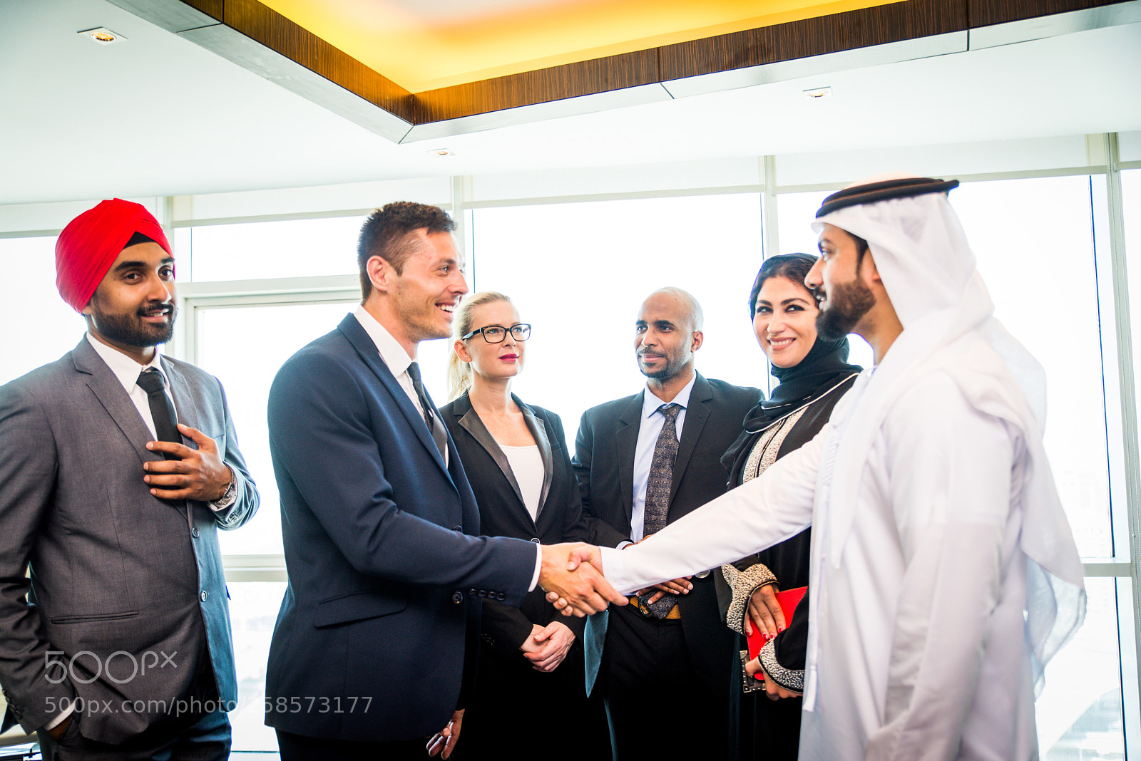 Nikon D610 sample photo. Business team in dubai photography